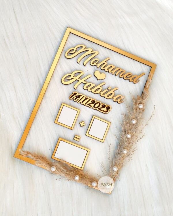 Wedding Thumb Plate