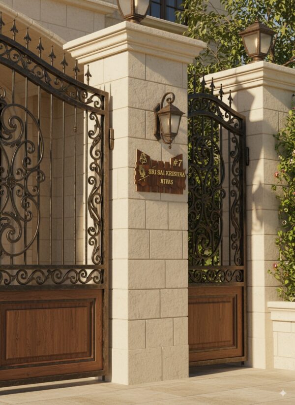 House Name Plate